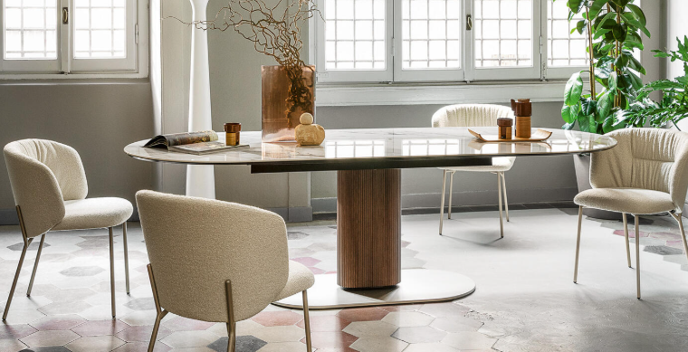 modern italian dining table | Calligaris Virginia