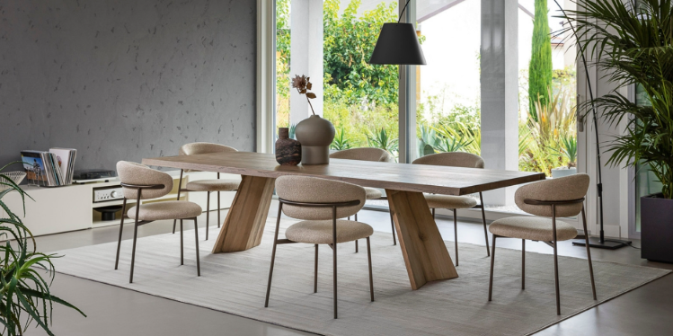 modern italian dining table | Calligaris Virginia
