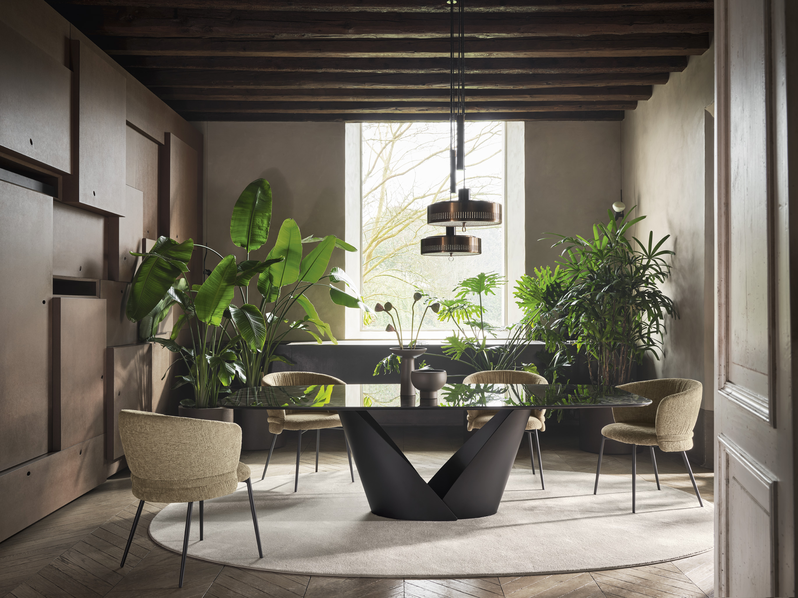 Italian dining room furniture | Calligaris Virginia